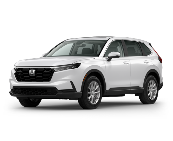 2026 Honda CR-V AWD EX in Platinum White Pearl — front three-quarter view